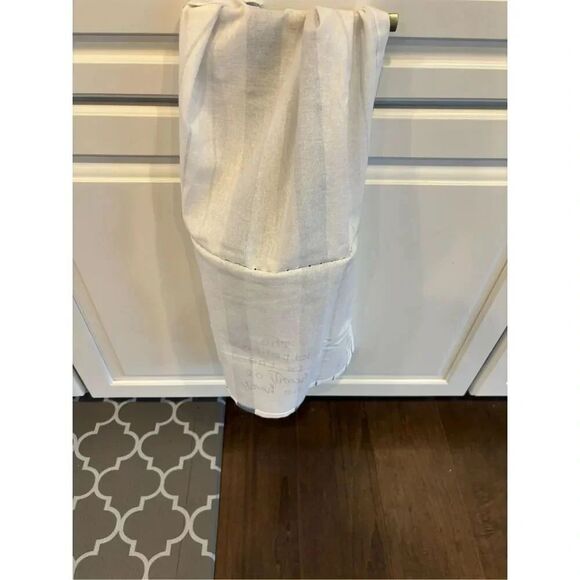 Crochet Top Kitchen Towel- The Kitchen Is The Heart Of The Home 💙 - Picture 5 of 5